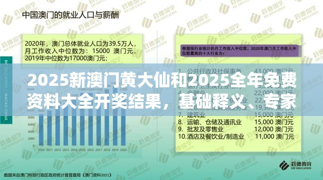 2025新澳门黄大仙和2025全年免费资料大全开奖结果，基础释义、专家解析解释与落实?杜绝虚假诱导词