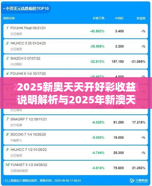 2025新奥天天开好彩收益说明解析与2025年新澳天天彩大全，详尽解答、专家解读解释与落实?小心虚假的陷阱