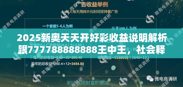 2025新奥天天开好彩收益说明解析跟777788888888王中王，社会释义、解释与落实-留心欺诈性广告