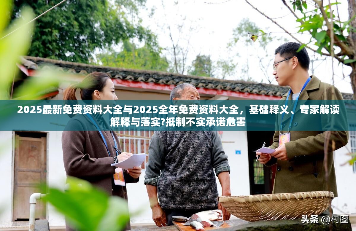 2025最新免费资料大全与2025全年免费资料大全，基础释义、专家解读解释与落实?抵制不实承诺危害